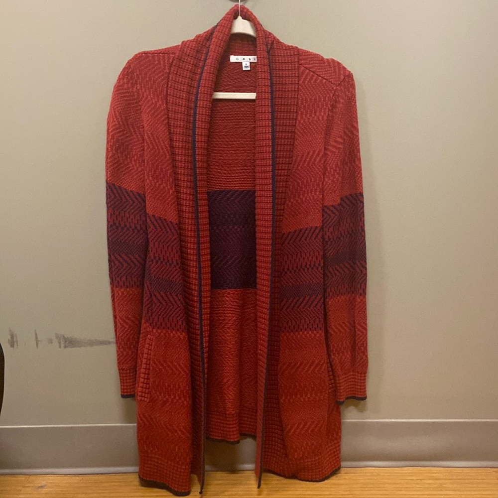 CAbi heavy knit cardigan
